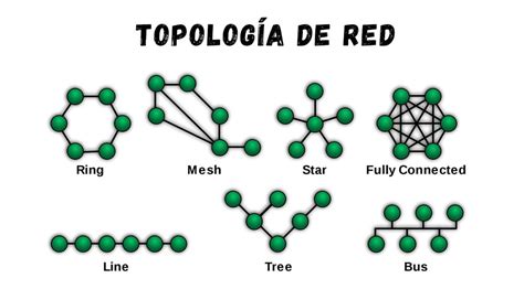 Tipos de Topología de red: malla, estrella, árbol, bus y anillo | Explicación