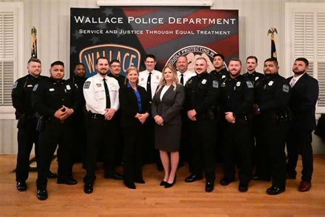 Wallace Police Department honors officers, community members | News | reflector.com