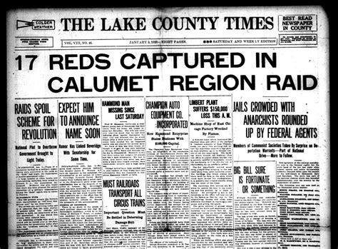 A Short History of Hammond’s Lake County Times | Hoosier State ...