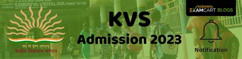 KVS Admission 2023 Application form, Admission schedule – Examcart