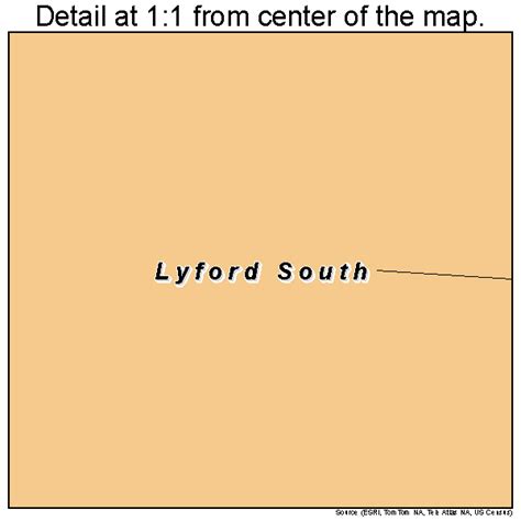 Lyford South Texas Street Map 4845234