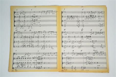 Sold Price: Elvis Presley '68 Comeback Special Gospel Sheet Music ...