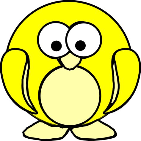 Yellow Penguin Clip Art at Clker.com - vector clip art online, royalty ...