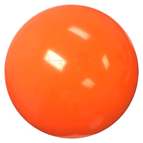 Largest Selection of Beach Balls - 48'' Solid Orange Beach Balls