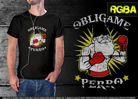 Polera Obligame Perro - RGBA