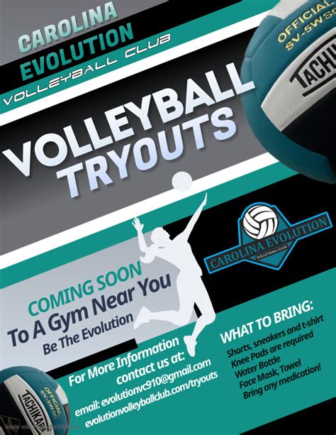 Volleyball Tryouts | Carolina Evolution V