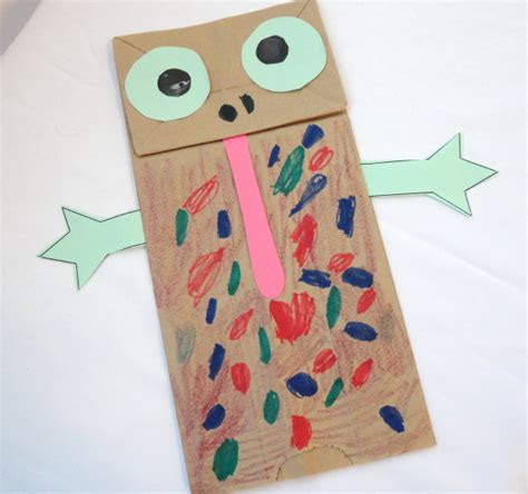 Nana Brown's: Paper Bag Puppet Monsters