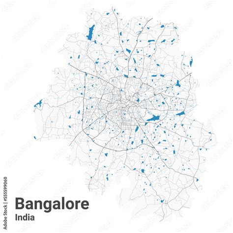 District Map Of Bangalore Map Bangalore City City Maps Illustration | sexiezpix Web Porn