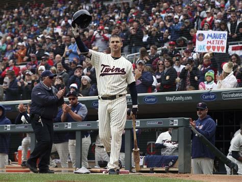 Joe Mauer makes emotional exit from baseball | MPR News