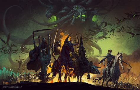 ArtStation - Four Horsemen of the Apocalypse