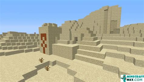 How to make Desert temple in Minecraft | Minecraft-Max.com