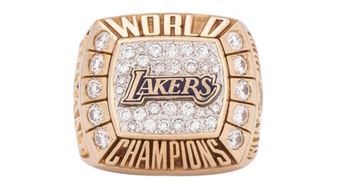 Kobe Bryant's First Championship Ring Expected to Fetch Over $250,000