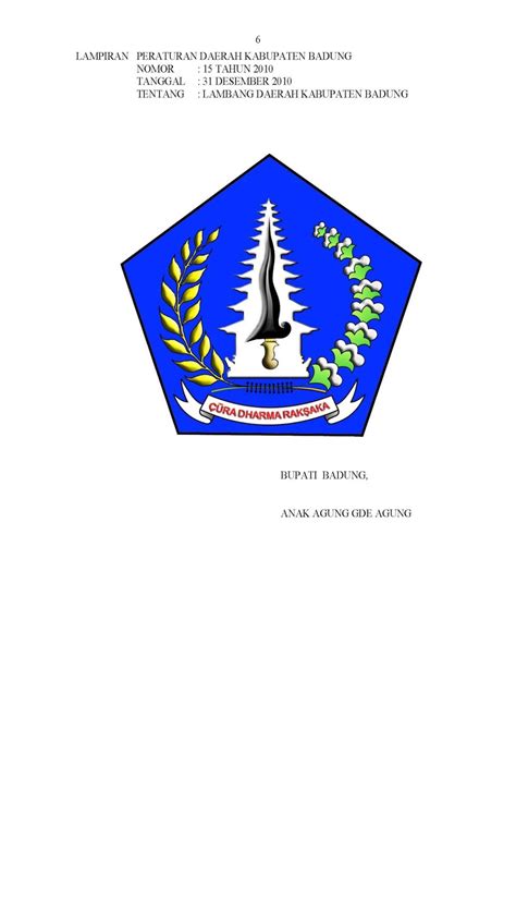 MAKNA-ARTI LOGO-LAMBANG DAERAH KABUPATEN BADUNG