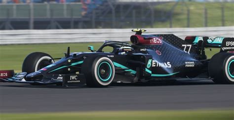 The black livery of the Mercedes W11 has been added to F1 2020