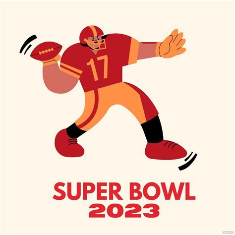 Free Super Bowl 2023 Celebration Vector - Download in Illustrator, PSD ...