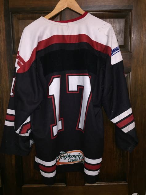 BRANTFORD 99ERS GAME WORN JERSEY GOJHL #17 | SidelineSwap