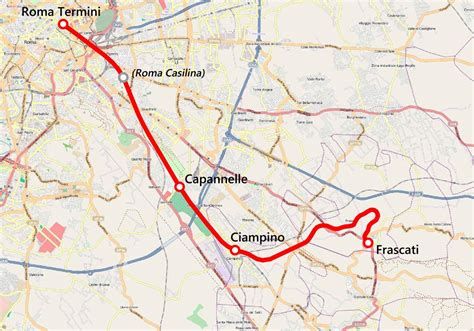 Termini Rome map - Map Roma termini (Lazio - Italy)