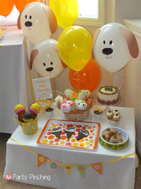 Dog party theme puppy party theme ideas dog food