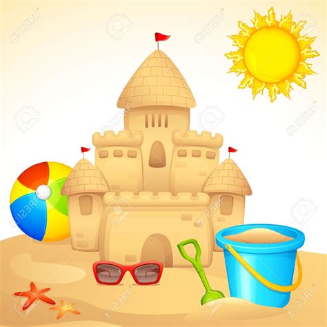 Sand Castle Clipart & Look At Clip Art Images - ClipartLook