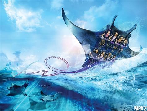 Manta | Roller Coaster at SeaWorld Orlando | Parkz - Theme Parks