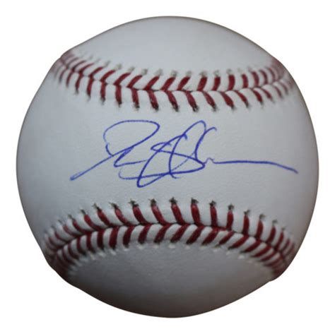 Deion Sanders Autographed/Signed Atlanta Braves OML Baseball BAS 25972 ...