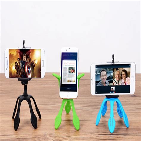 Mini Tripod Mount Portable Flexible Stand Holder Multi function phone ...