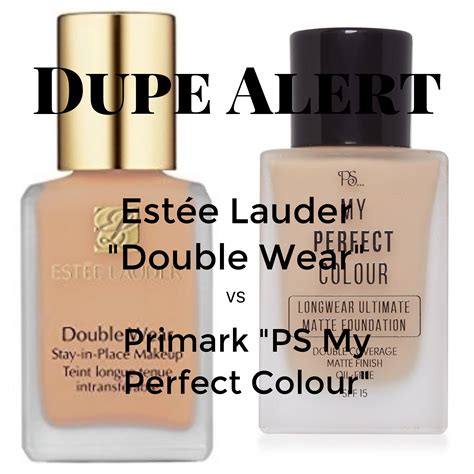 Dupe Alert: Estée Lauder Double Wear vs Primark MyPerfectColour