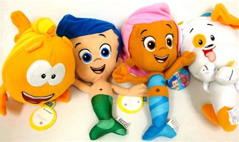 Buy Bubble Guppies Gil, Molly, and Bubble Puppy and Mr Grouper Medium ...