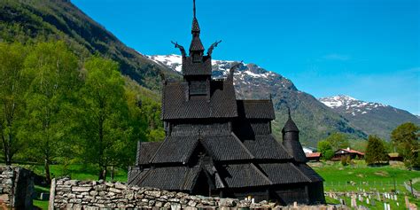 Borgund Stave Church in Norway | ArchEyes