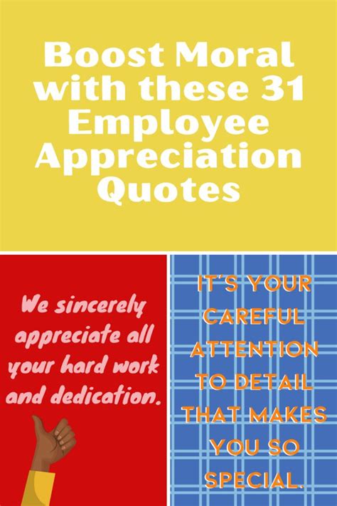 Boost Moral with these 31 Employee Appreciation Quotes - darling quote | Employee appreciation ...