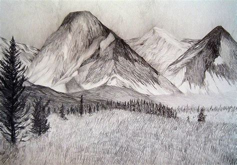 nature | Mountain drawing, Drawings, Doodle illustration