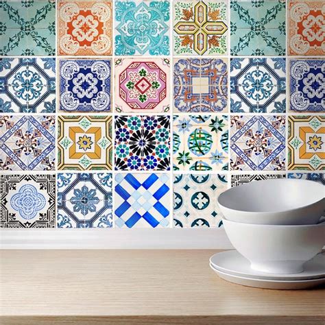 Traditional Spanish Tiles Stickers Tiles Decals Tiles for - Etsy