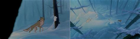 Colorful Animation Expressions: Bear Fight in the Snow