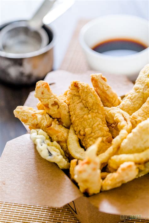 Japanese Tempura Batter Recipe for Shrimp, Chicken, Fish, Vegetable