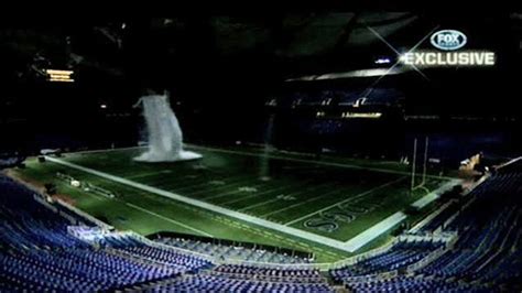 Metrodome Roof Collapses -- Crazy Video!!!