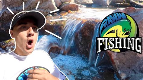 RAWW FISHING Gets AQUASCAPED with a NEW KOI POND!!! - YouTube