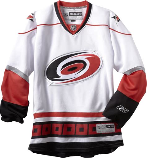 Amazon.com : NHL Carolina Hurricanes Premier Jersey, White, Small ...