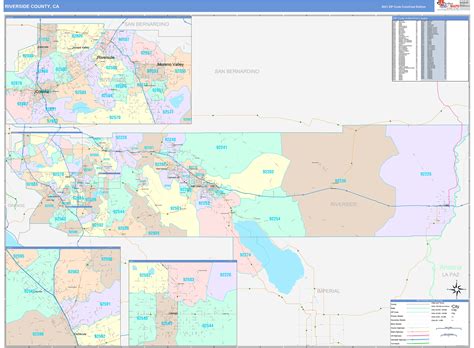 Map California Riverside – Topographic Map of Usa with States