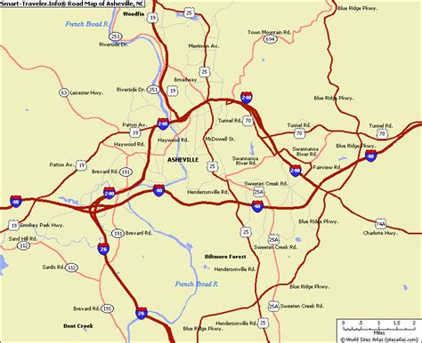 Map of Asheville, NC | Asheville NC | Pinterest | Asheville NC and ...