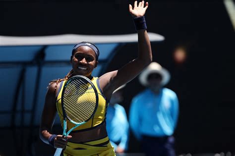 Coco Gauff finds rhythm to reach Australian Open 2024 2nd round