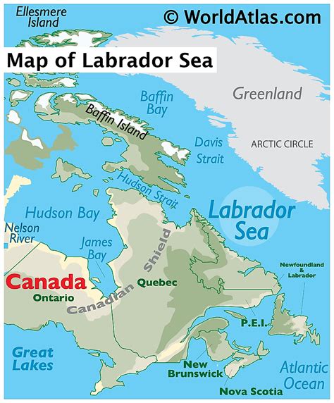 Labrador Sea - WorldAtlas