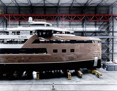 Superyacht La Datcha at the shipyard — Yacht Charter & Superyacht News