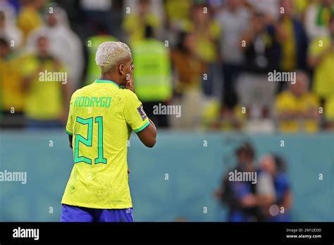 Rodrygo do Brasil during the FIFA World Cup Qatar 2022 match, Quarter Final, between Croatia v ...