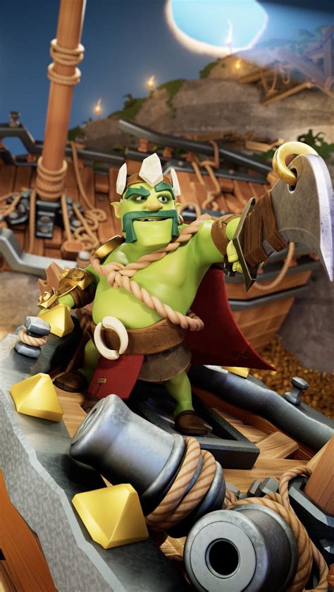 Clash of Clans on Twitter: "Unlock the fearsome Goblin King skin! Complete his challenge and ...