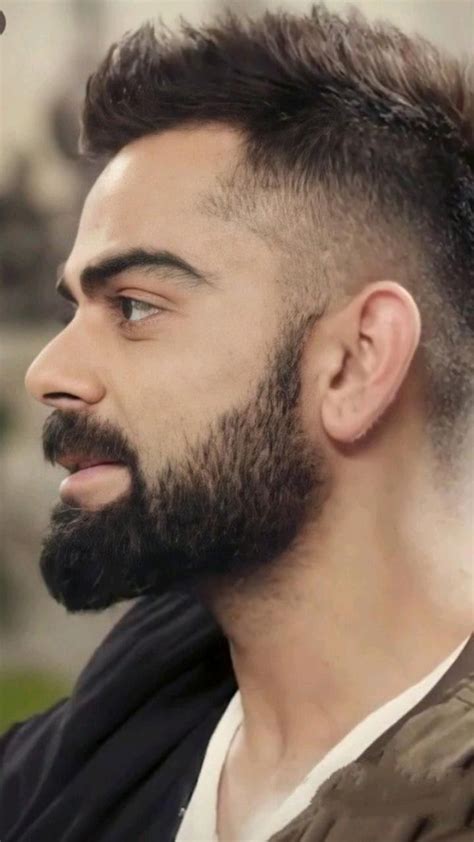 Virat Kohli hairstyle and beard looks | Hair styles, Hair and beard ...