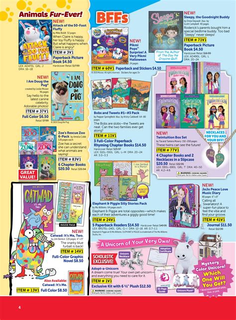 Scholastic Book Clubs: All Digital Flyers for 2nd Grade%20%20October ...