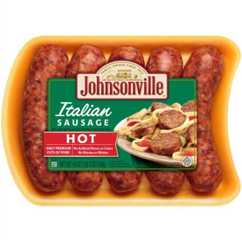 Johnsonville® Hot Italian Pork Sausage Links, 5 ct / 19 oz - Kroger