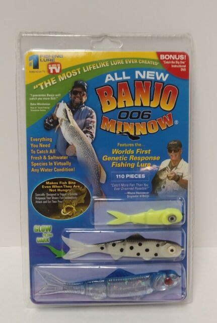 Banjo Minnow 006 - 110 Piece Fishing System for sale online | eBay