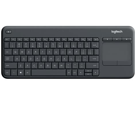 Logitech K400 Plus Wireless Keyboard with Touchpad for PC-Connected TVs