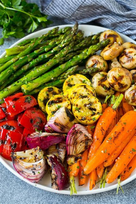 Grilled Vegetables - Dinner at the Zoo